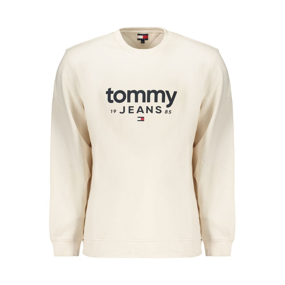 Tommy Hilfiger Men's White Cotton Sweatshirt