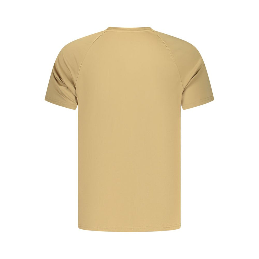 Nike Goldfarbenes Polyestere-T-Shirt für Herren