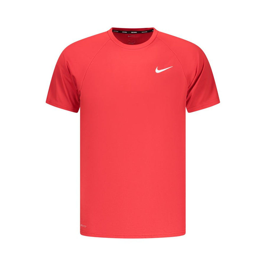 Nike Rotes Herren-T-Shirt aus Polyester