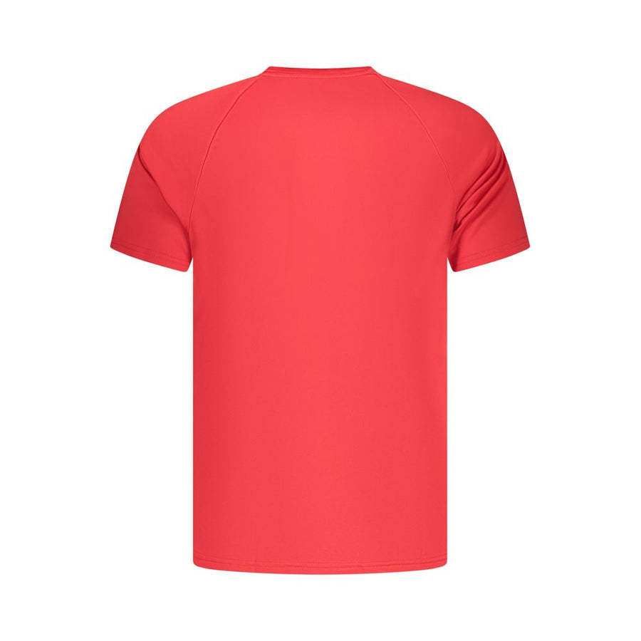 Nike Rotes Herren-T-Shirt aus Polyester