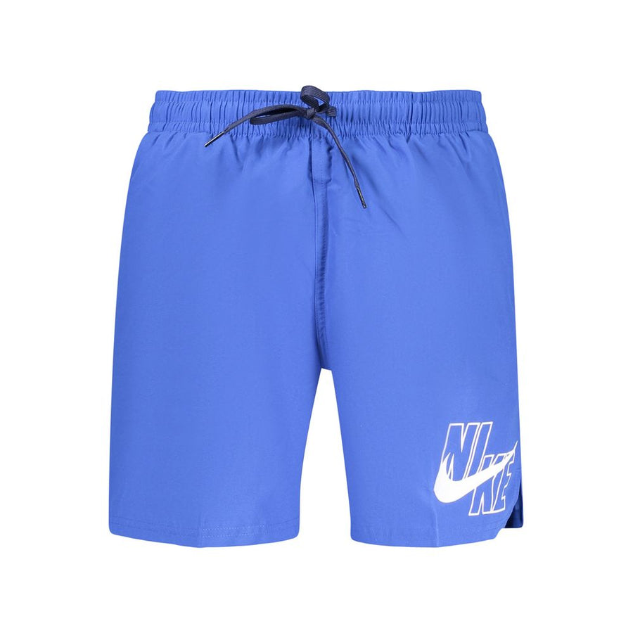 Nike Men's Blue Polyester Swim Shorts