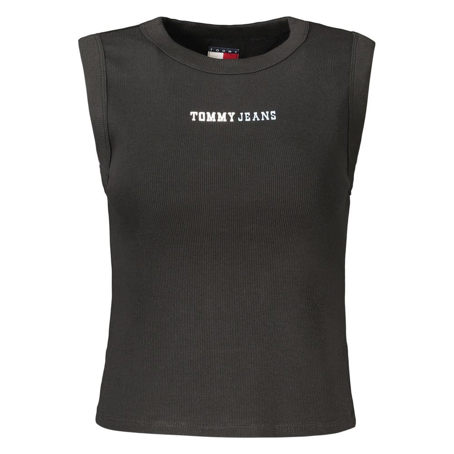 Tommy Hilfiger Women's Black Cotton Tank Top