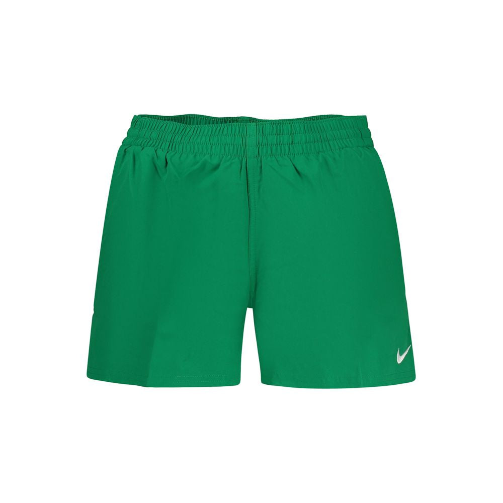 Nike Men's Green Polyester Swim Trunks