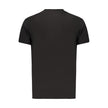 Tommy Hilfiger Schwarzes Baumwoll-T-Shirt für Herren