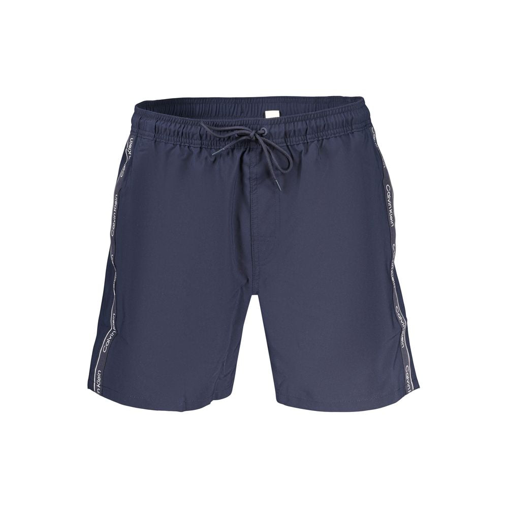 Calvin Klein Men's Blue Polyester Swim Shorts