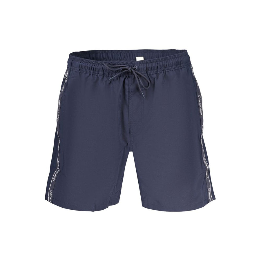 Calvin Klein Men's Blue Polyester Swim Shorts