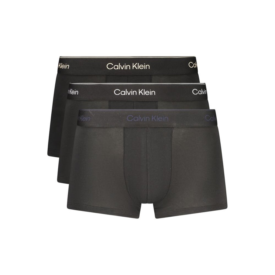 Calvin Klein Men's Black Cotton Shorts
