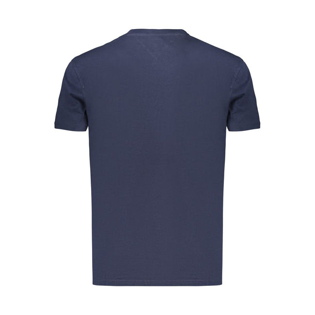 Tommy Hilfiger Blaues Baumwoll-T-Shirt