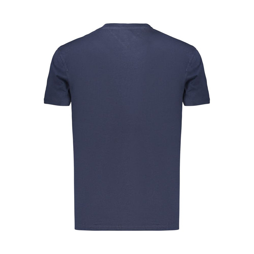 Tommy Hilfiger Blaues Baumwoll-T-Shirt
