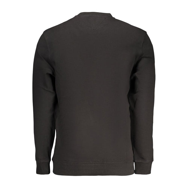 Tommy Hilfiger Schwarzer Baumwoll-Sweatshirt