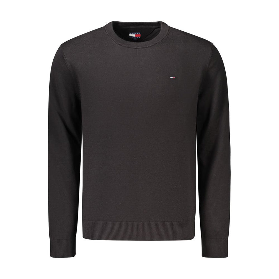 Tommy Hilfiger Black Cotton Sweatshirt