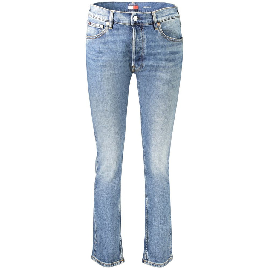 Tommy Hilfiger Blaue Baumwoll-Jeans im Slim Fit