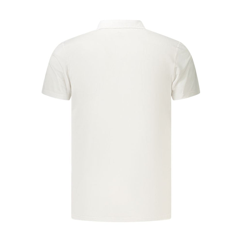 Lotto Weißes Poloshirt aus Polyester
