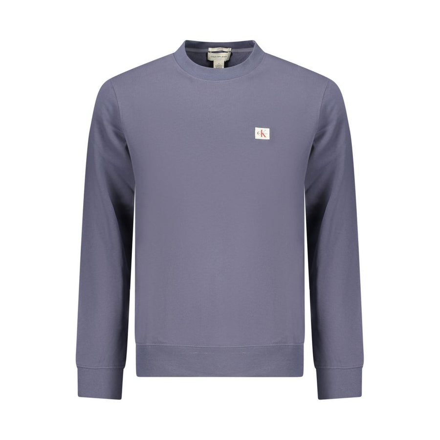 Calvin Klein Blue Cotton Sweatshirt