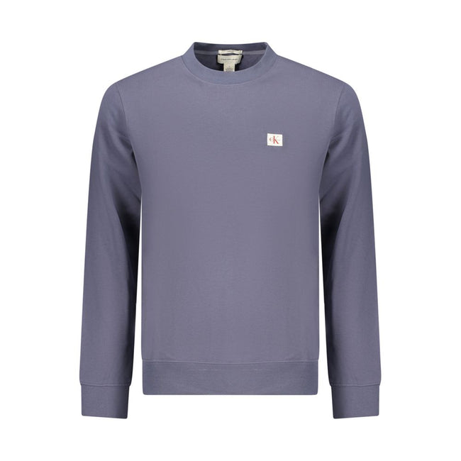 Calvin Klein Blauer Baumwoll-Sweatshirt