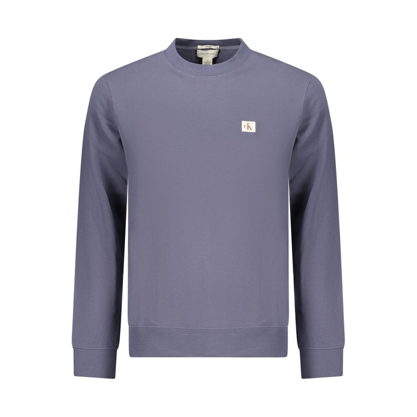 Calvin Klein Blauer Baumwoll-Sweatshirt