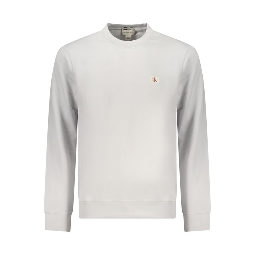 Calvin Klein Grauer Baumwollpullover