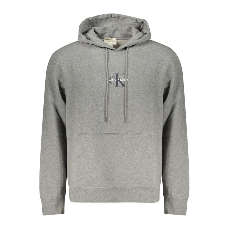 Calvin Klein Grey Cotton Pullover