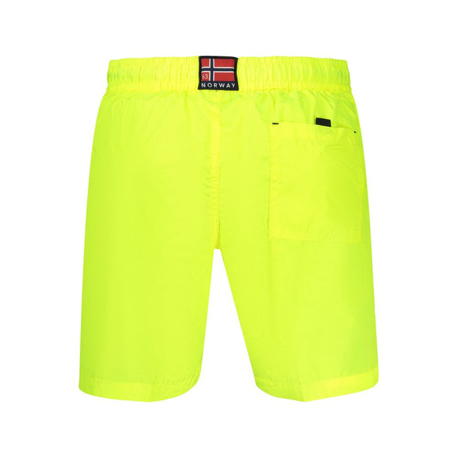 Norway 1963 Gelbe Badeshorts aus Polyamid