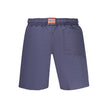 Norway 1963 Blaue Badeshorts aus Polyamid für Herren
