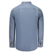 Calvin Klein Herrenhemd aus blauer Baumwolle