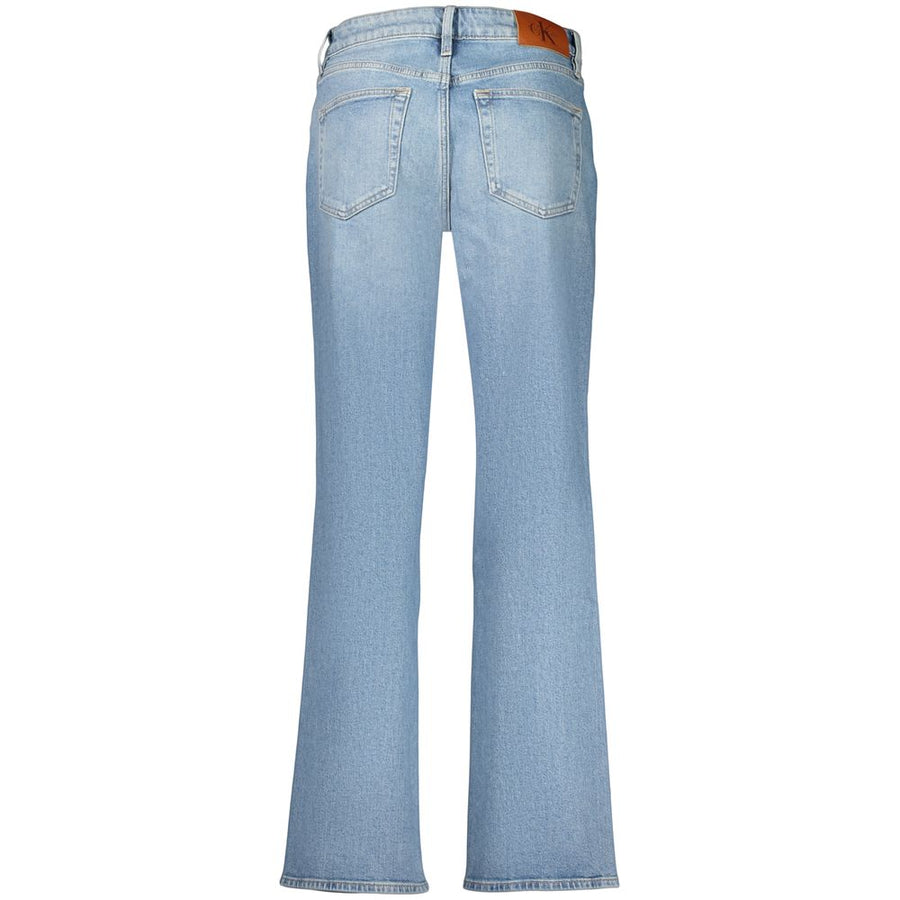Calvin Klein Azzurro Baumwoll-Jeans für Damen