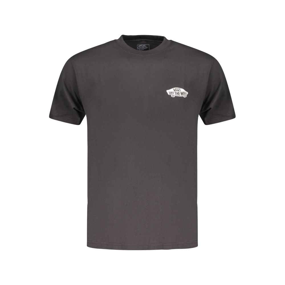 Men's Vans Black Cotton T-Shirt