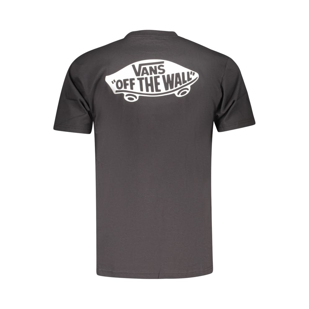 Men's Vans Black Cotton T-Shirt