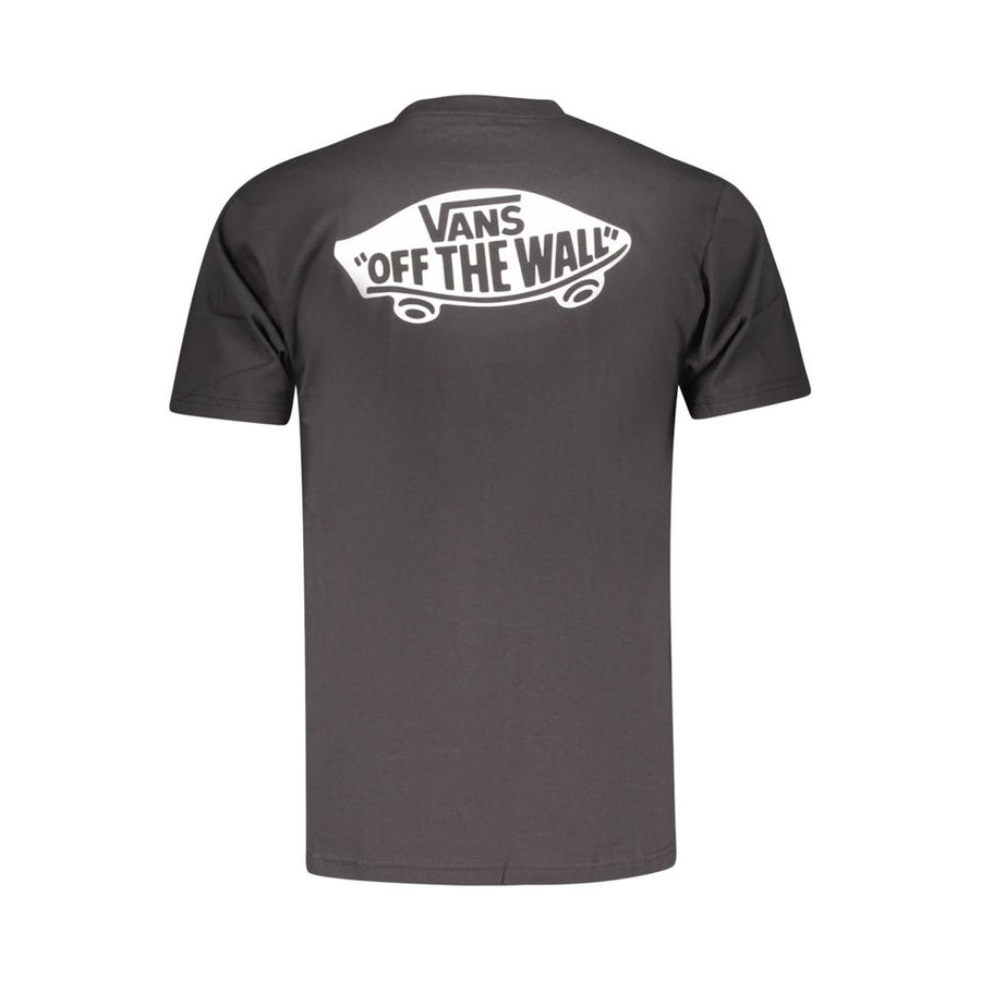 Vans Schwarzes Baumwoll-T-Shirt für Herren