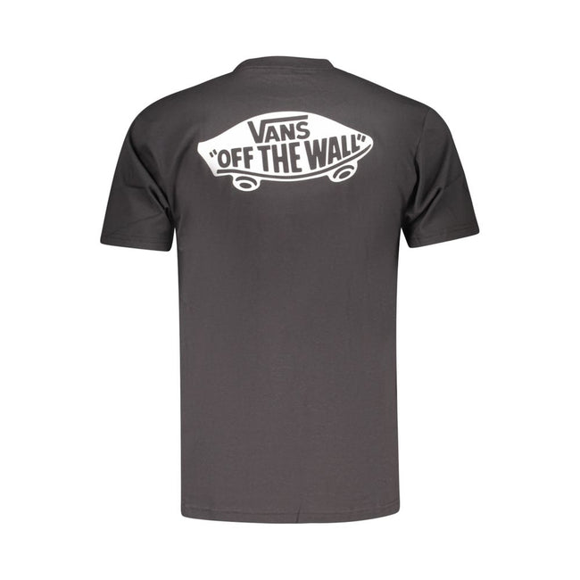 Vans Schwarzes Baumwoll-T-Shirt für Herren