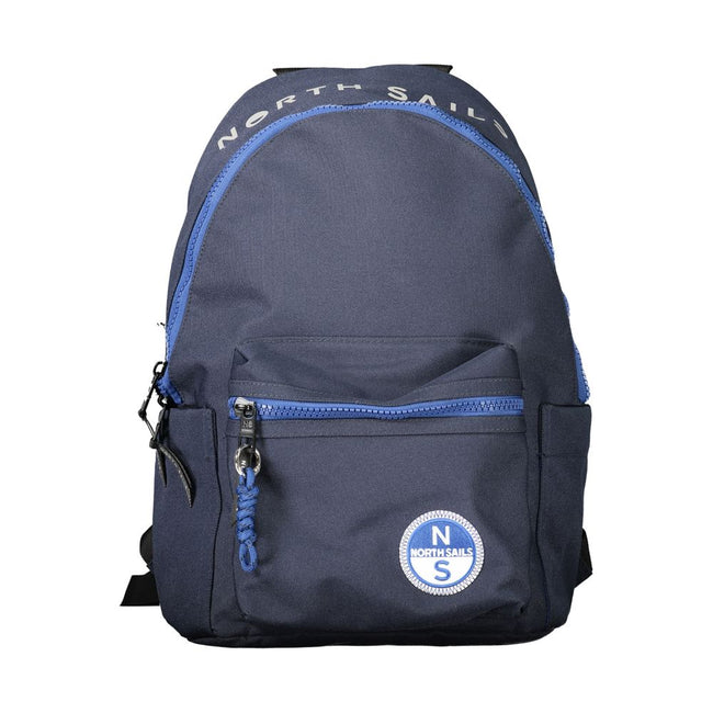 North Sails blue polyester backpack