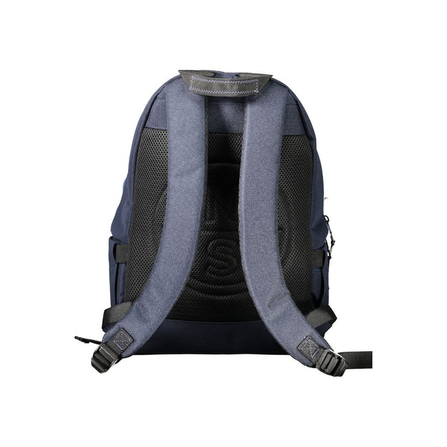 North Sails blue polyester backpack