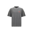 Represent Graues Baumwoll-T-Shirt