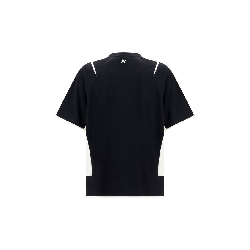 Represent Schwarzes T-Shirt aus Polyester