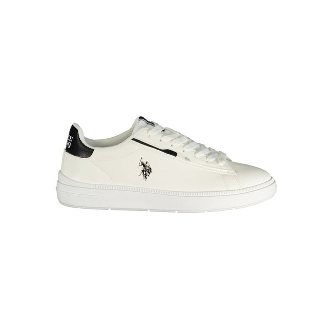 U.S. POLO ASSN. Bianco Polyurethan Sneaker für Herren