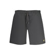 U.S. Grand Polo Badeshorts aus schwarzem Polyamid für Herren