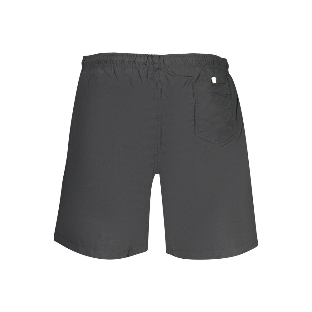 U.S. Grand Polo Badeshorts aus schwarzem Polyamid für Herren
