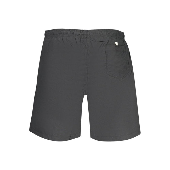 U.S. Grand Polo Badeshorts aus schwarzem Polyamid für Herren