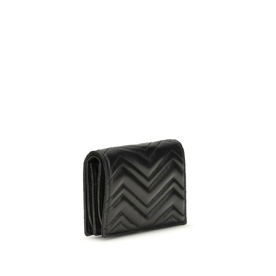 Gucci Black Lamb Ovis Aries Aries Wallet