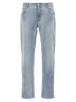 Department 5 Blue Cotton Slim Fit Jeans