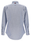 Thom Browne Blue Cotton Blouse