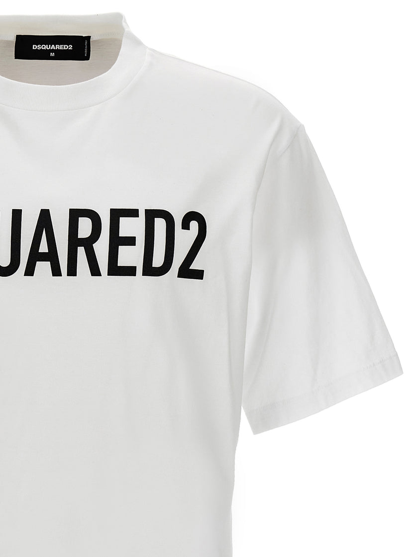 Dsquared² Bicolor Baumwoll-T-Shirt