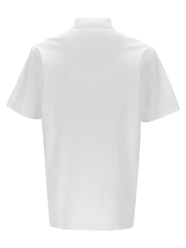 Givenchy Weißes Baumwoll-Polohemd