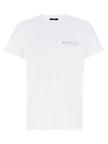 Balmain White Organic Cotton T-Shirt