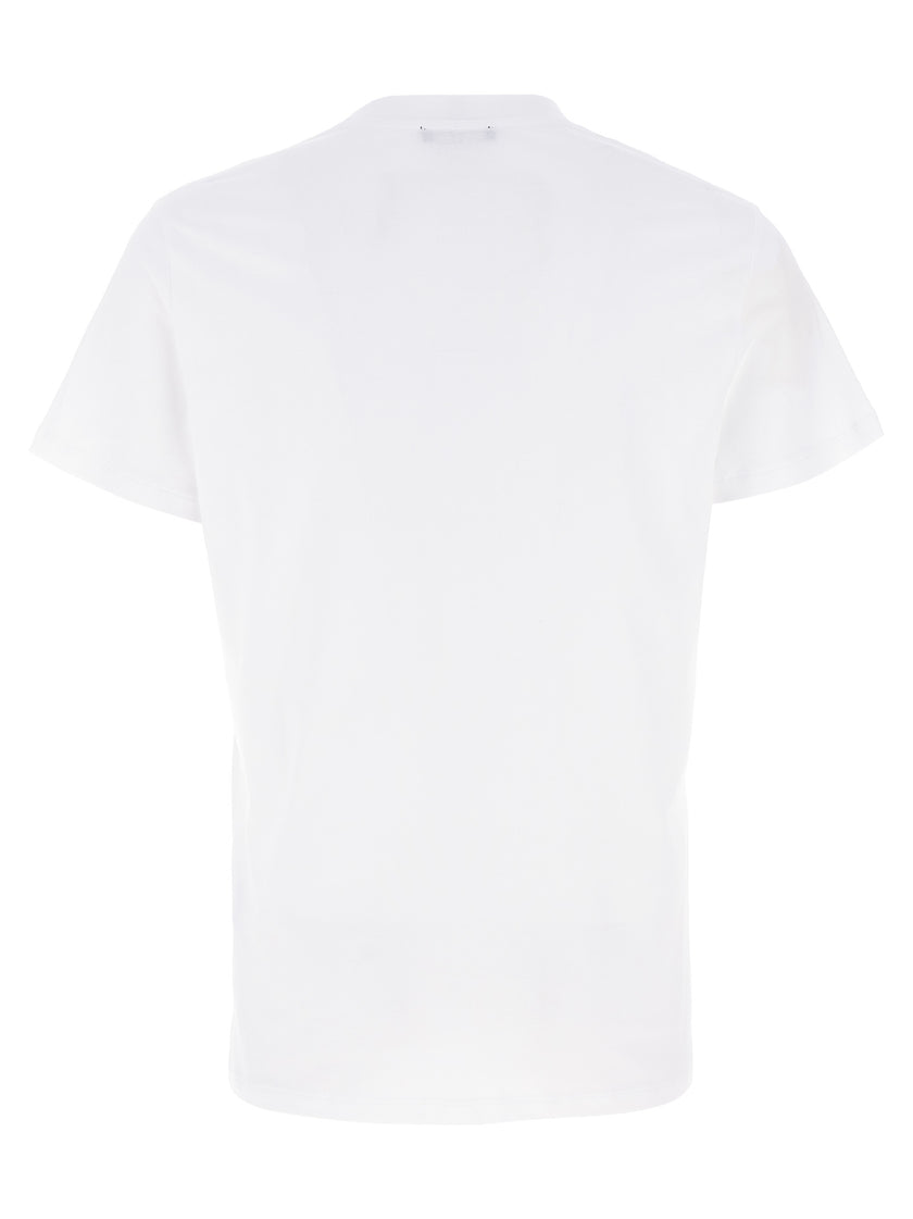 Balmain White Organic Cotton T-Shirt
