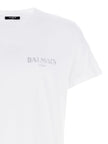 Balmain White Organic Cotton T-Shirt
