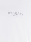 Balmain White Organic Cotton T-Shirt