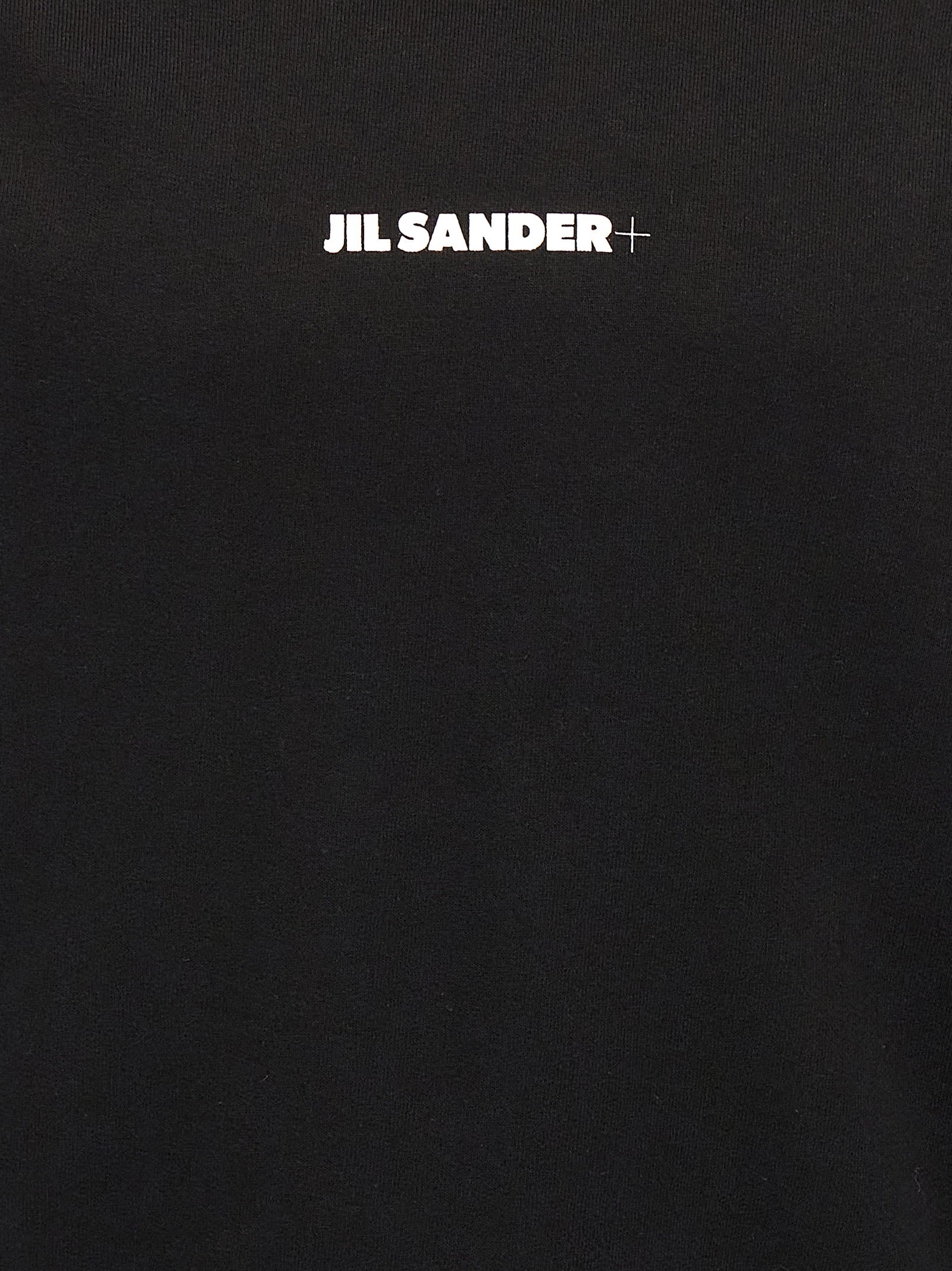 Jil Sander Schwarzes Baumwoll-Sweatshirt