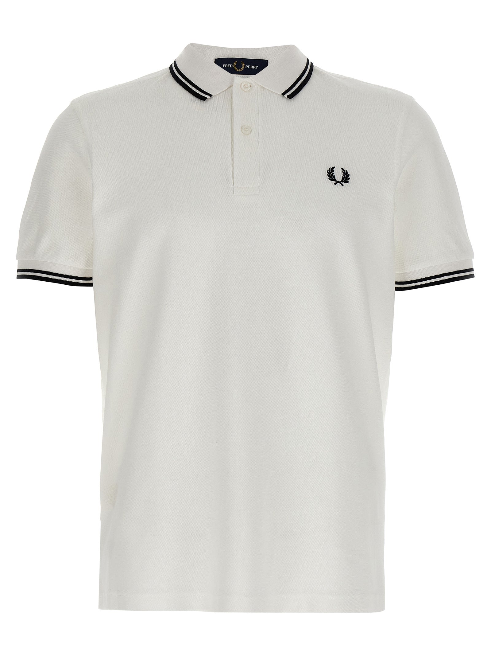 Comme Des Garçons weißes Baumwoll-Poloshirt