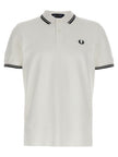 Comme Des Garçons weißes Baumwoll-Poloshirt